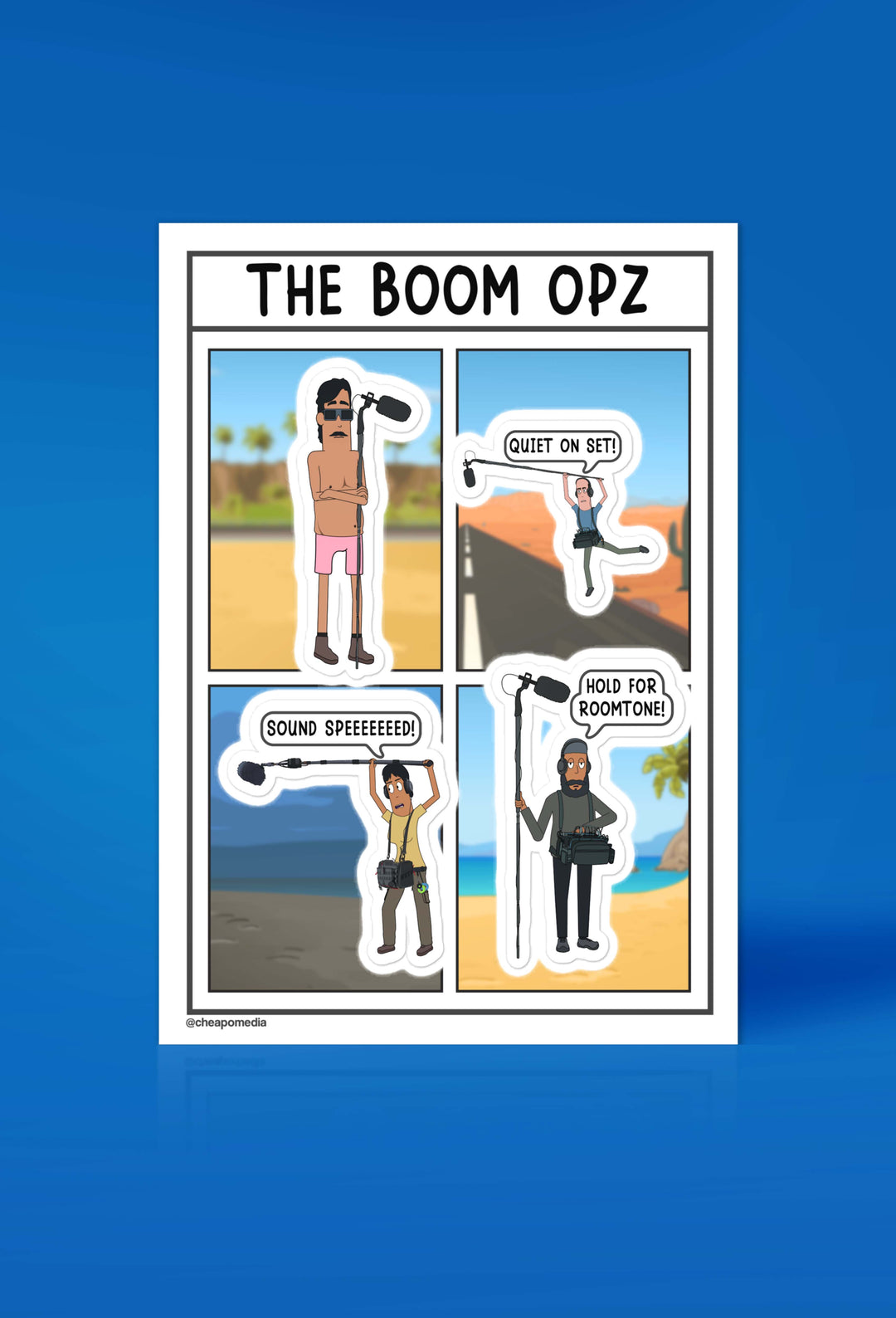 STICKERS | The Boom Operator